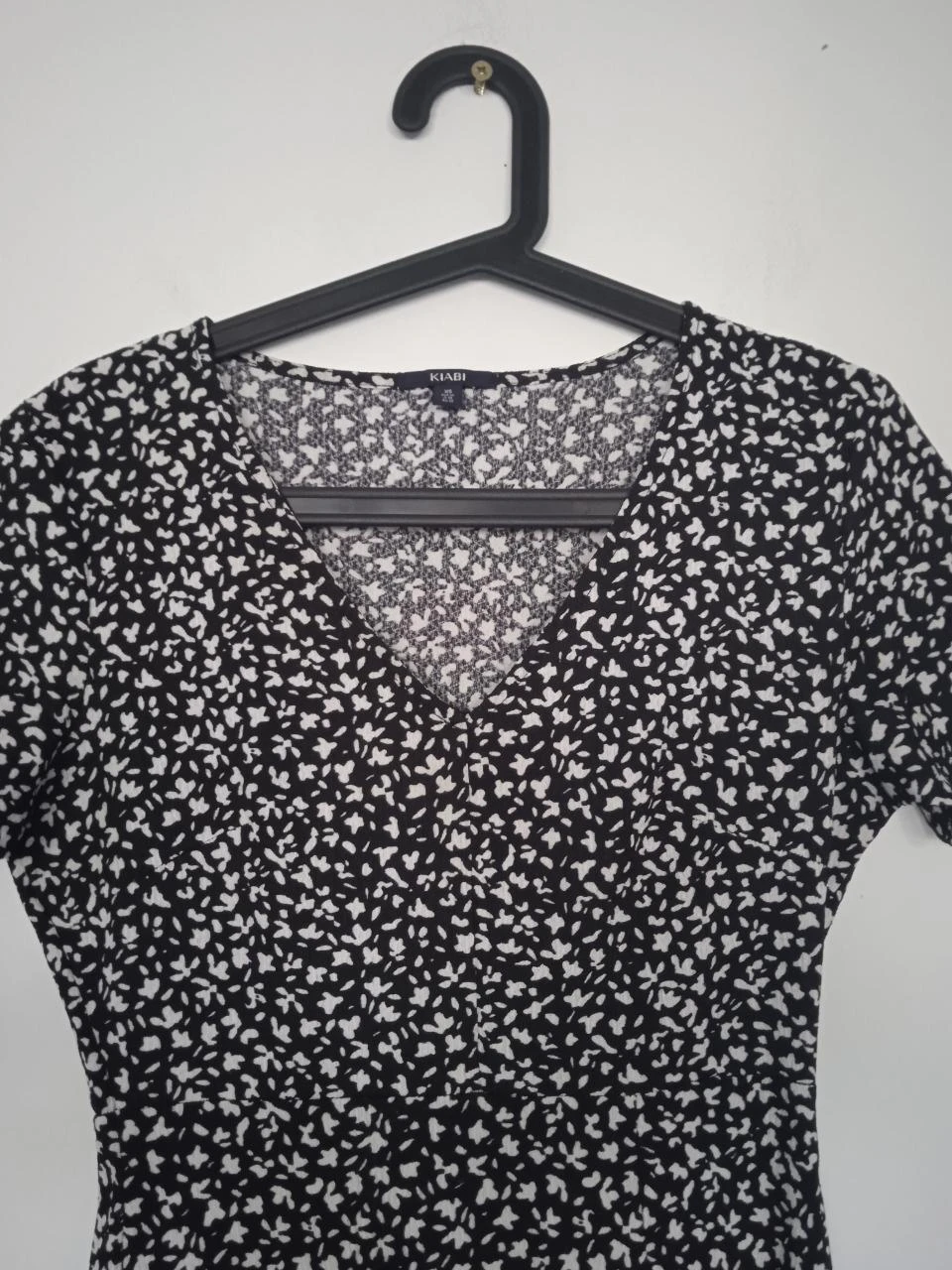 Black and white long summer dress size 36 – photo 2